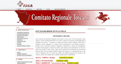 Desktop Screenshot of lnx.toscanabridge.it